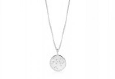 Sif Jakobs Damen Halskette Schütze Sternzeichen Zodiaco 925er Silber mit weißen Zirkonia